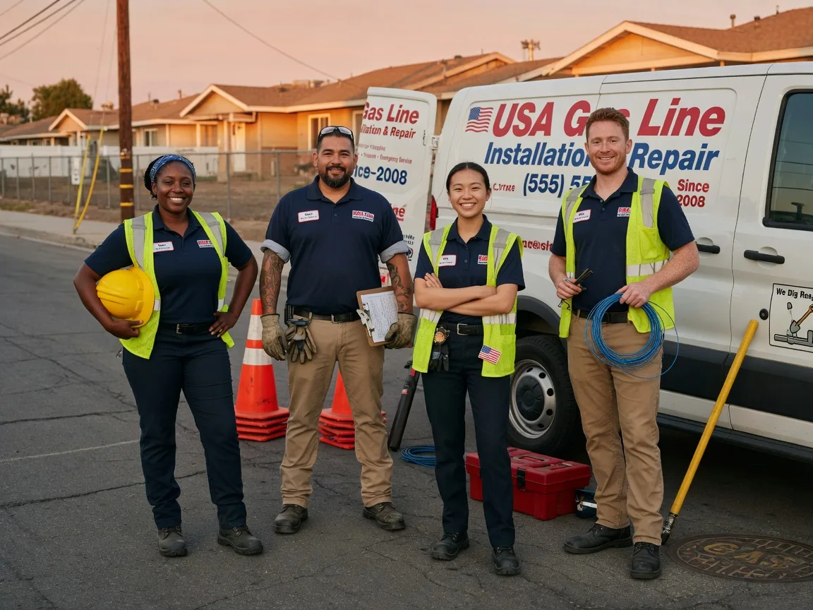 Gas Line Installation company in Mansfield, TN